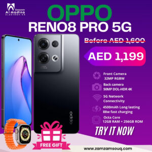 Free Gift with Oppo Reno8 Pro 5G